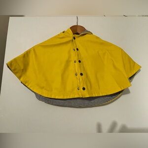 Petit Bateau’s Iconic Baby/Toddler Unisex Rain Cape NWT one size fits up to 2Y